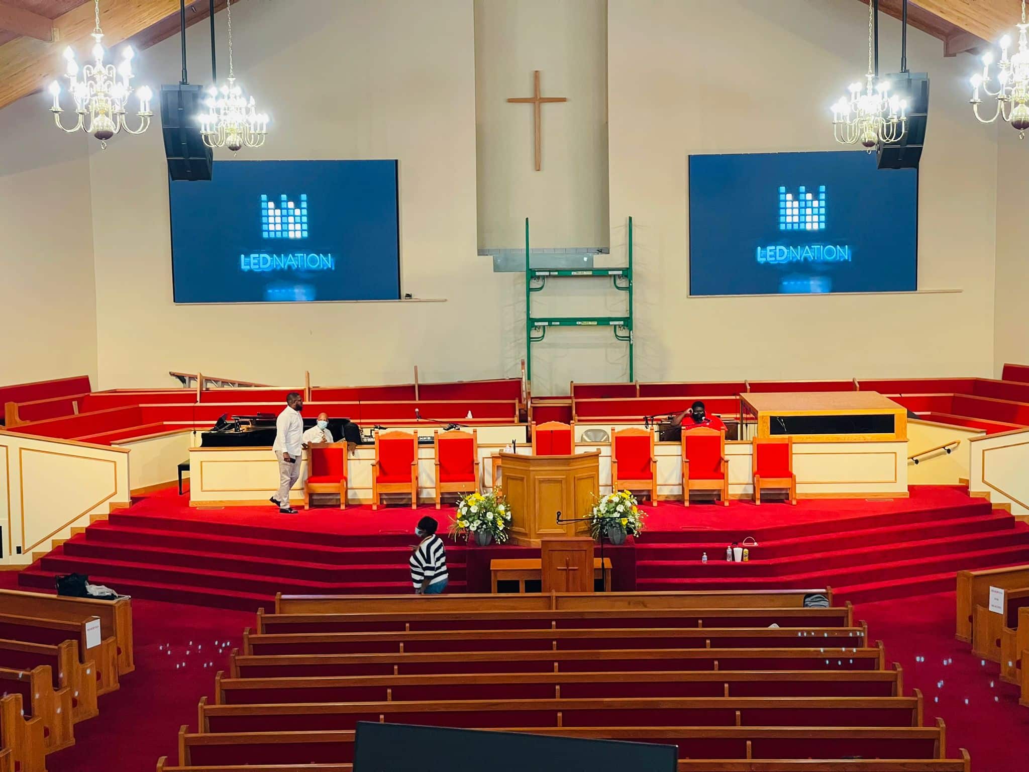 Church LED Video Wall &ndash; Las Vegas, USA