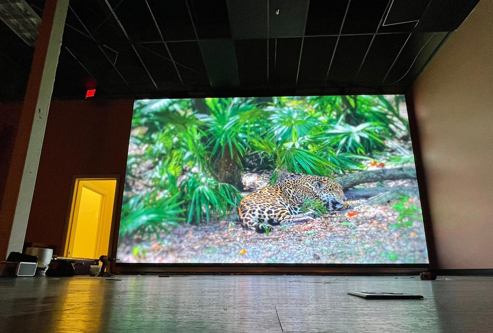 Indoor Fixed LED Display Project