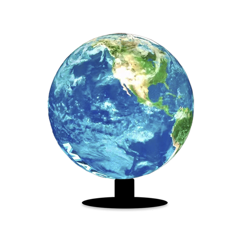 LED spherical screen